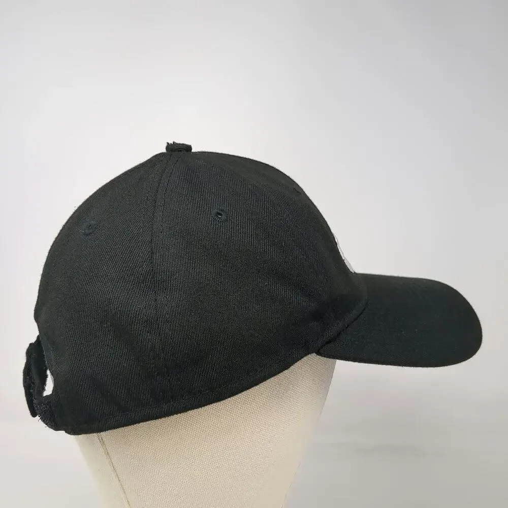 New Era Baseball Cap Black One Size Utah Jazz NBA Logo 9FORTY Strapback Hat